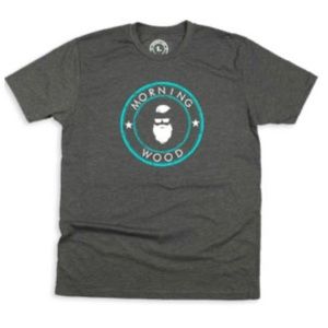 Morning Wood Trendy Tee - Ocean Gray